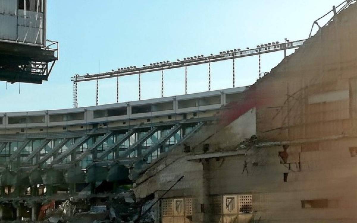 Doloroso: Así luce ahora el Vicente Calderón, la vieja 'caldera' del Atlético de Madrid