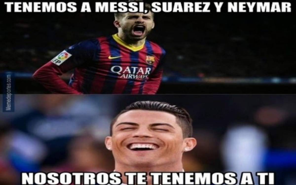 Divertidos MEMES inundan las redes sociales con el clásico Real Madrid-Barcelona