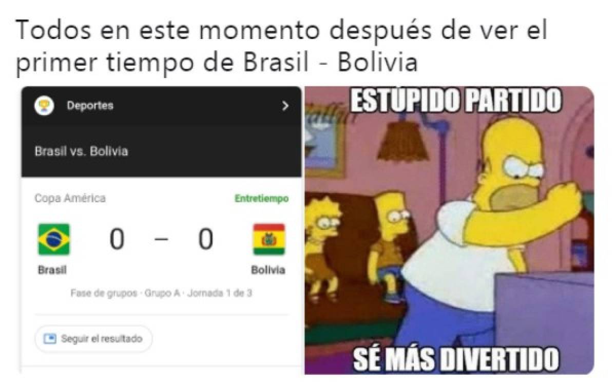 Coutinho, Barcelona y los memes del Brasil-Bolivia en la Copa América 2019