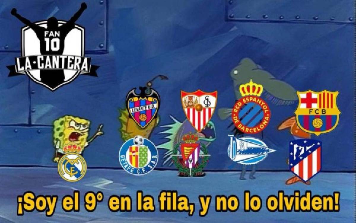 ¡Siguen las burlas! Surgen divertidos memes en contra del Real Madrid