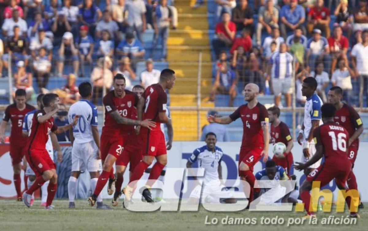 NO VISTE EN TV: EUA termina fundido y la frustración de Honduras tras el juego