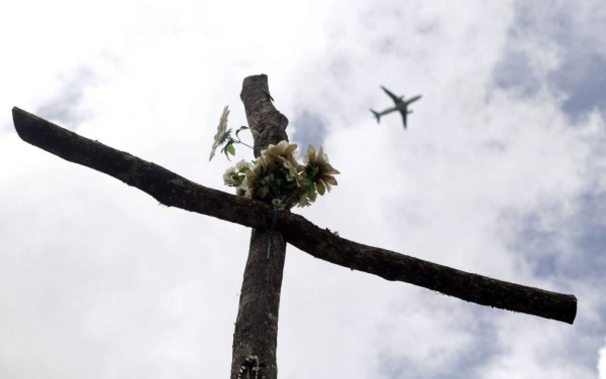 Así luce el cerro donde se estrelló el avión el Chapecoense hace un año