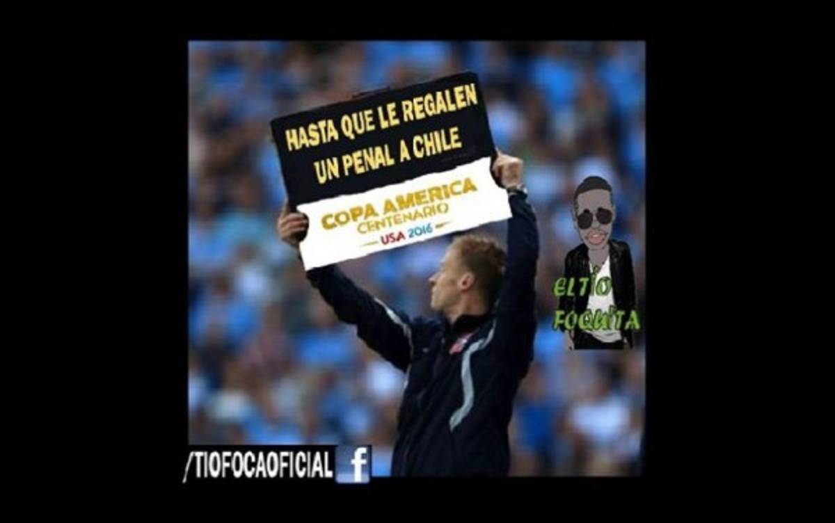 Los imperdibles memes: Se burlan de Chile y su ayuda arbitral