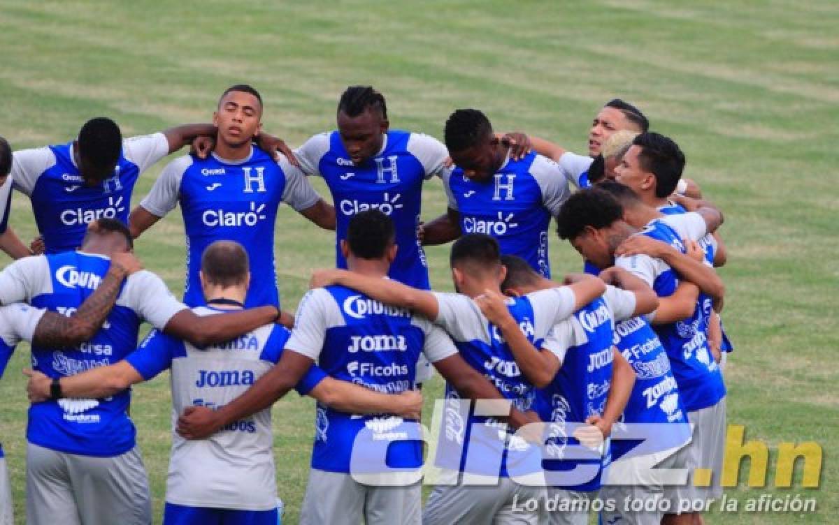 En imágenes: Así fue el último entrenamiento de Honduras previo al juego con Puerto Rico