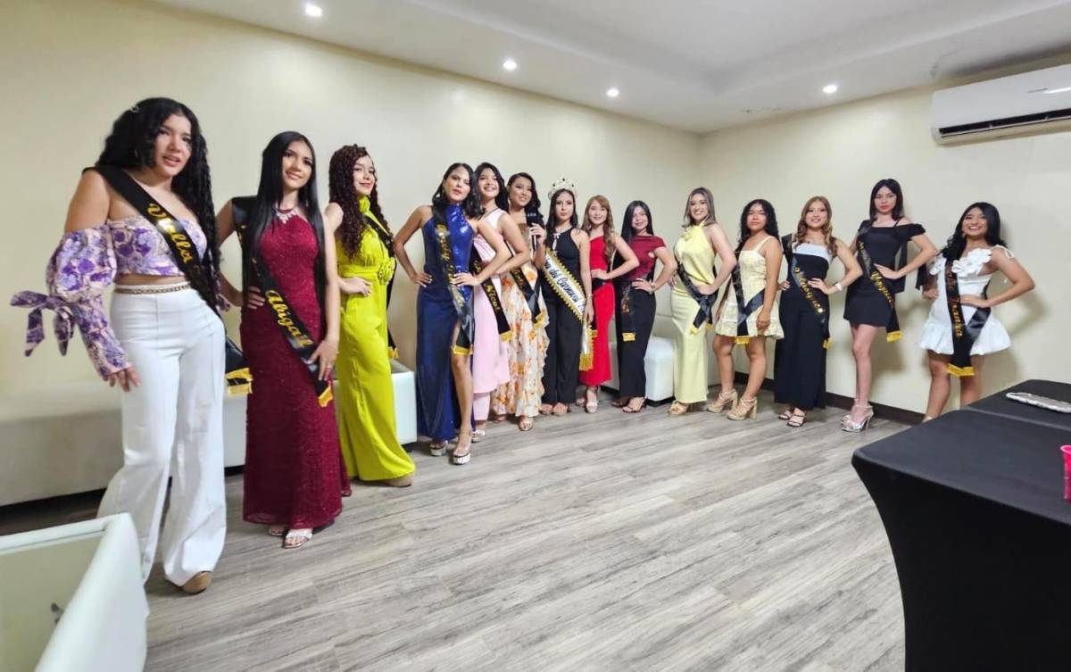 Así es Lisbeth Sorto, la hermana de Saíd Martínez que destaca por su belleza y lucha por coronarse reina en Tocoa