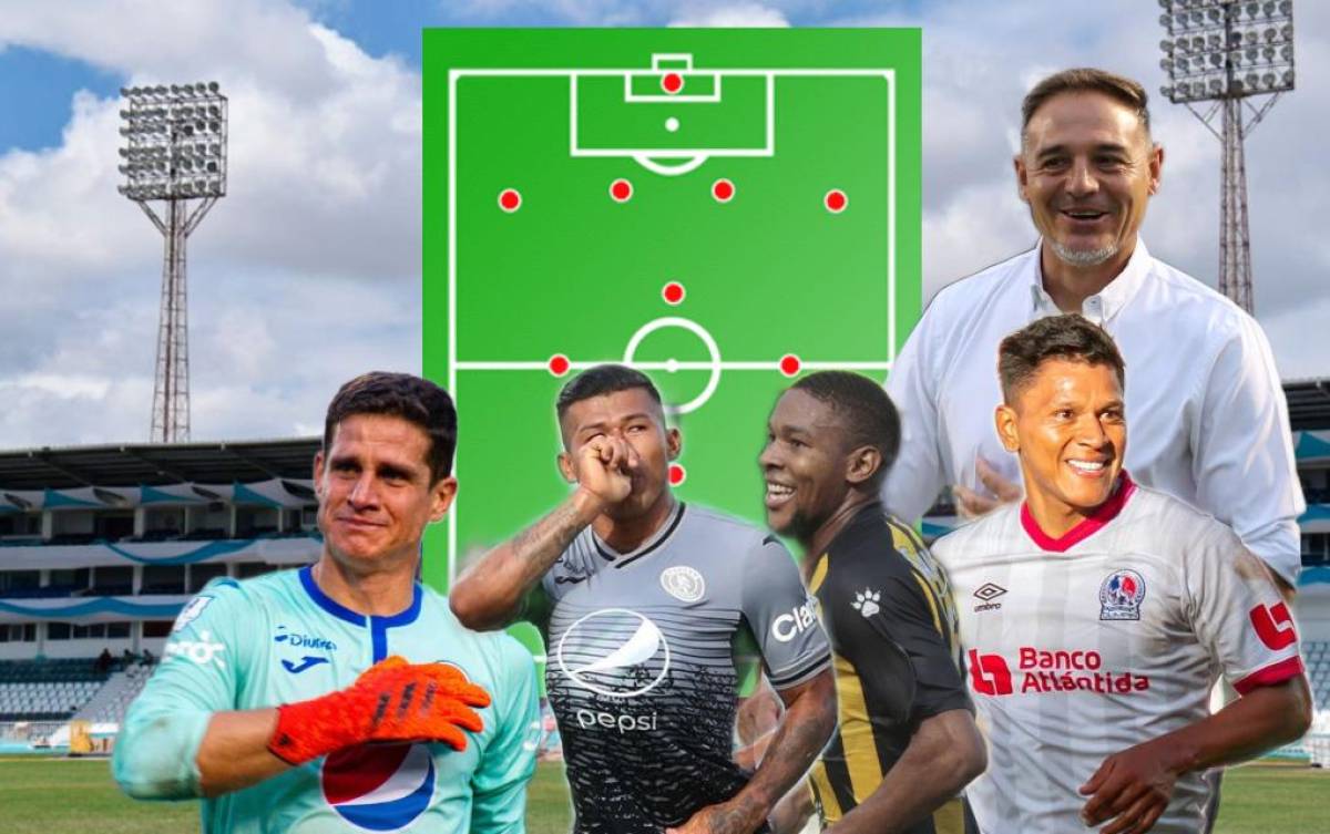 Con la “Bestia” y un Chino: Motagua domina el 11 ideal de la cuarta jornada de la Liga Nacional de Honduras