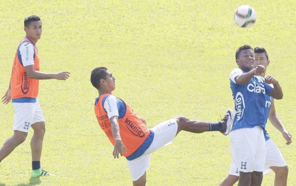 Las imágenes curiosas que dejó la última práctica de la Selección de Honduras