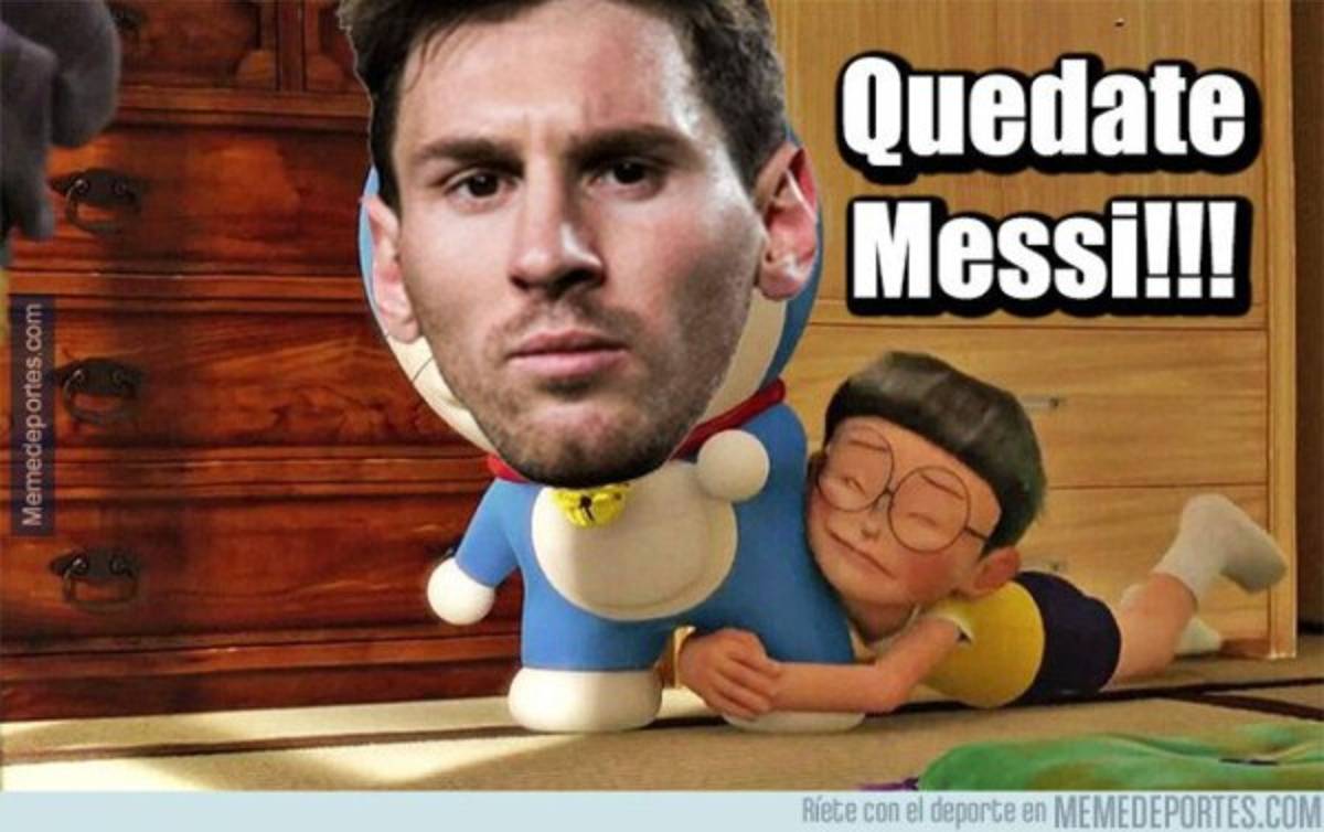 Siguen las burlas: Los otros memes que no has visto del 'adiós' de Messi al Barcelona
