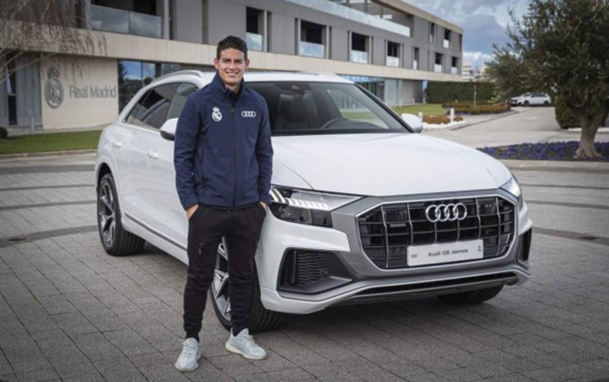 Los espectaculares autos Audi 2020 de los futbolistas del Real Madrid: El de Vinicius es una joya