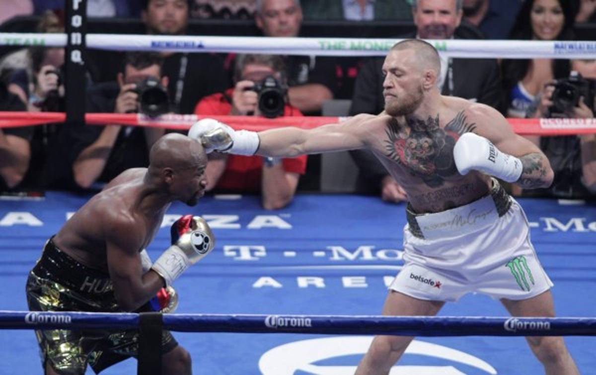 Las mejores fotos que dejó el triunfo de Floyd Mayweather ante Conor McGregor