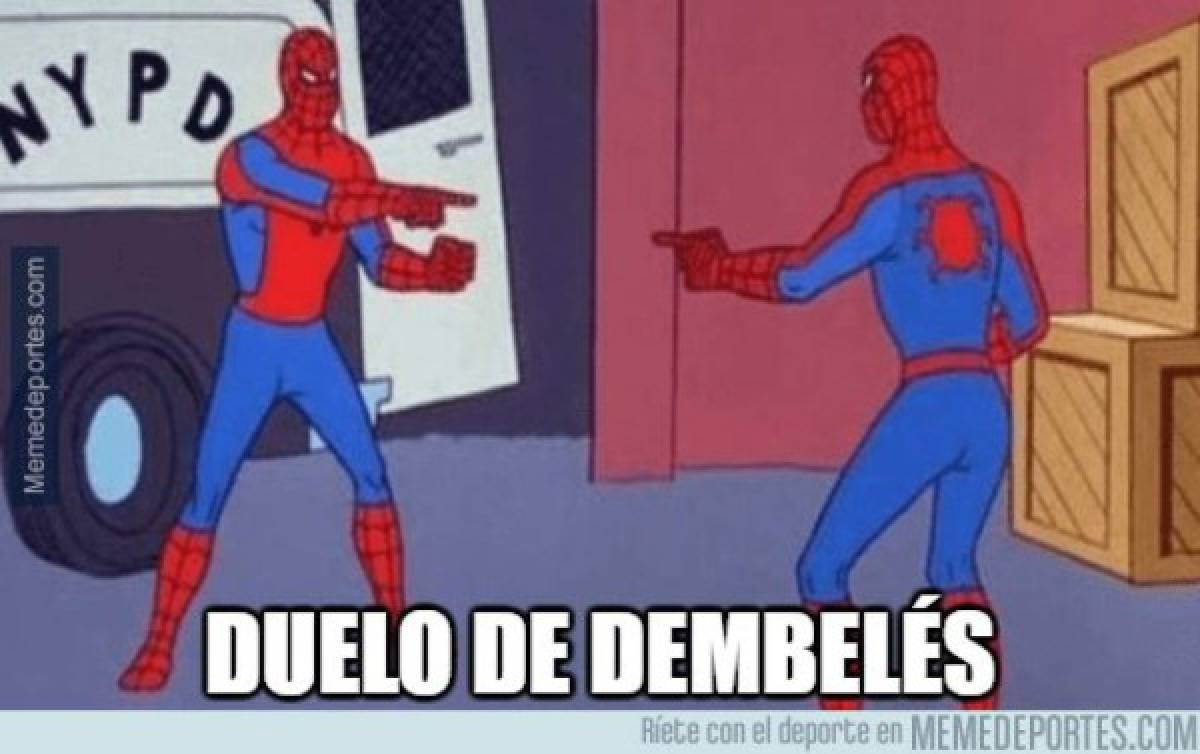 Los humillantes memes del empate del Barcelona ante el Lyon en Champions