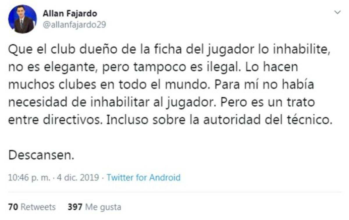 Lo que dijeron los periodistas de Honduras sobre la polémica Pinto-Olimpia