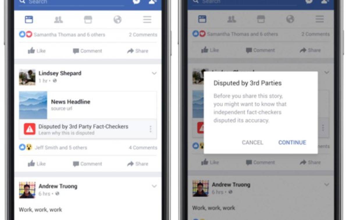 Facebook comenzará a delatar todas las noticias falsas