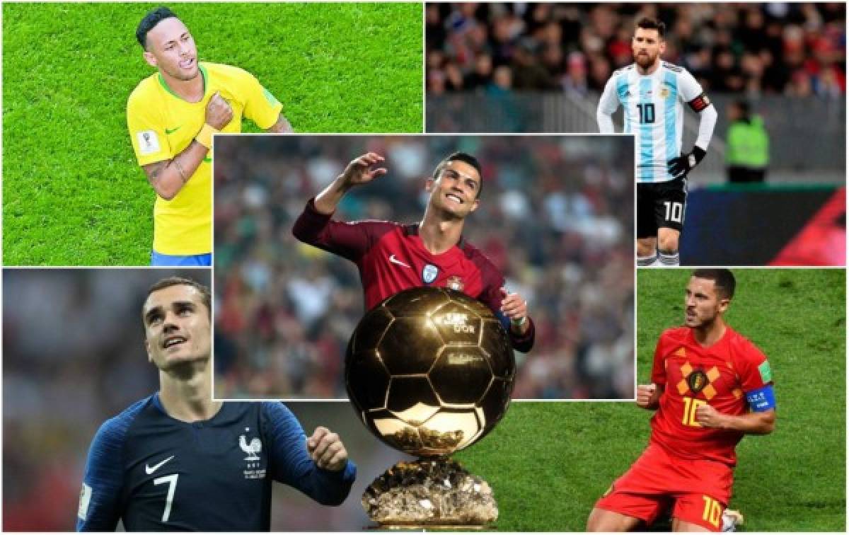 Los 10 candidatos a ganar el Balón de Oro luego del Mundial de Rusia