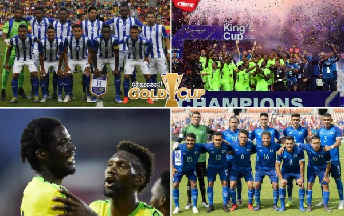 Así llega Jamaica, Curazao y El Salvador, rivales de Honduras en la Copa Oro
