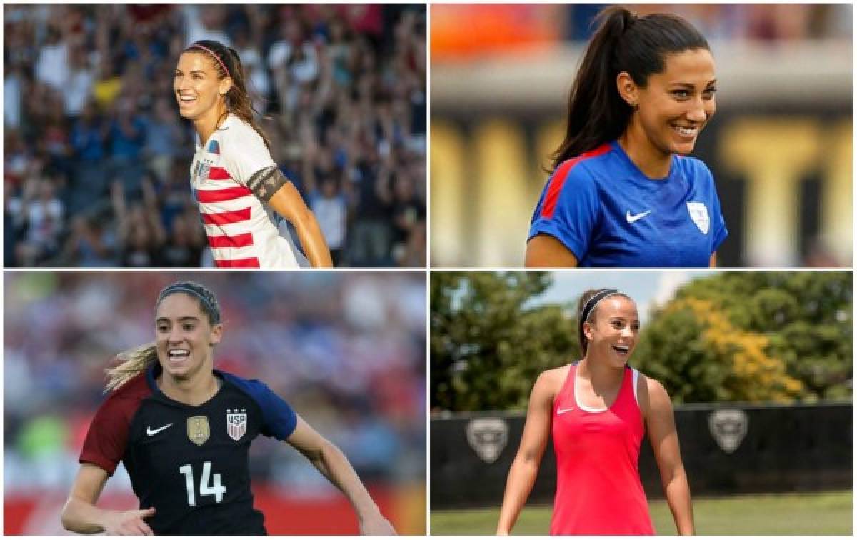 Las futbolistas de la selección de Estados Unidos clasificadas al Mundial de Francia 2019