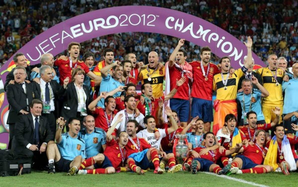 Los 10 últimos campeones de la Eurocopa