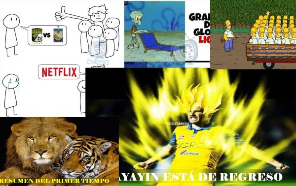 Los memes no perdonan a Tigres, pese a ganar en la final de ida ante León