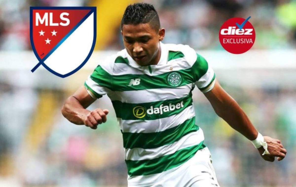 Emilio Izaguirre analiza dejar el Celtic para jugar en la MLS