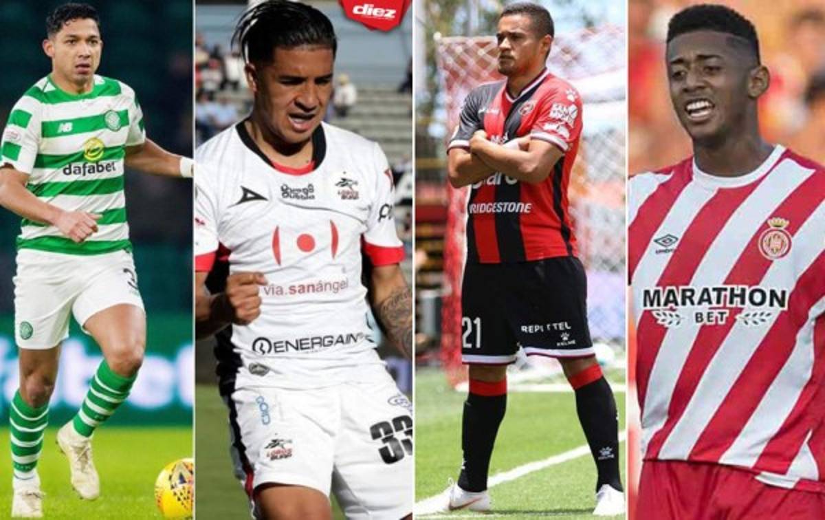 Los nueve legionarios hondureños que todavía no definen su futuro