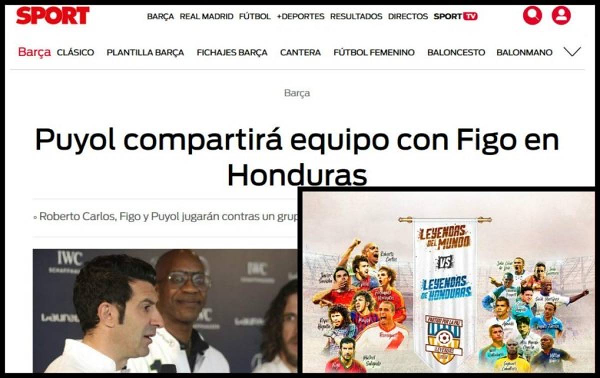 Así resalta diario español el 'Partido por la Paz' en Honduras