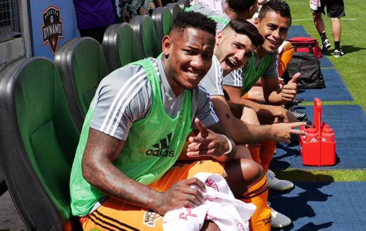 Romell Quioto regresa con el Houston Dynamo luego de lesión con la Selección de Honduras