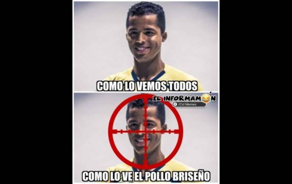 Giovanni dos Santos, víctima favorita de los memes luego del clásico América - Chivas en México