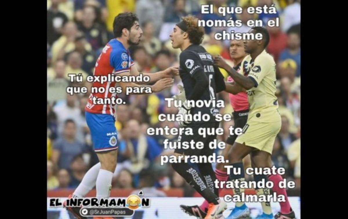 Giovanni dos Santos, víctima favorita de los memes luego del clásico América - Chivas en México