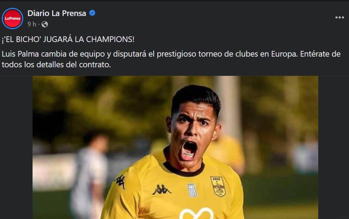 “Luis Palma entre los más caros”, “Jugará Champions League”: La reacción de la prensa al fichaje del hondureño con el Celtic de Escocia