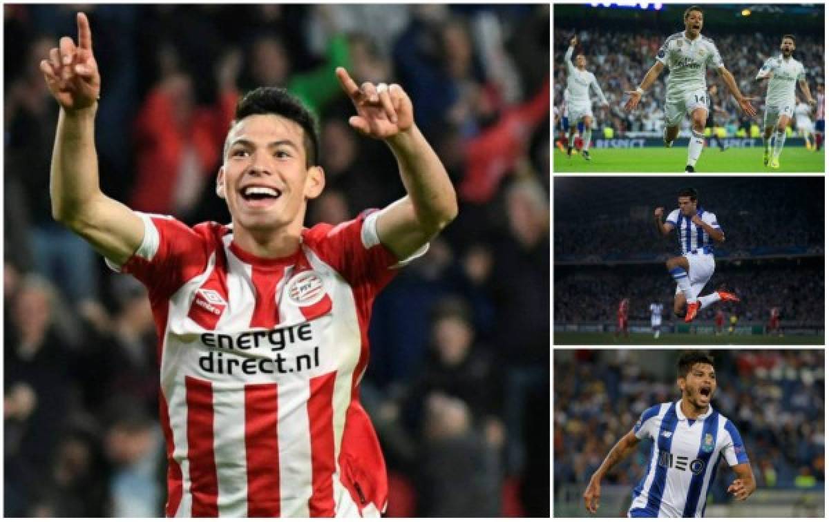 TOP: Los futbolistas mexicanos que han anotado gol en la Champions League