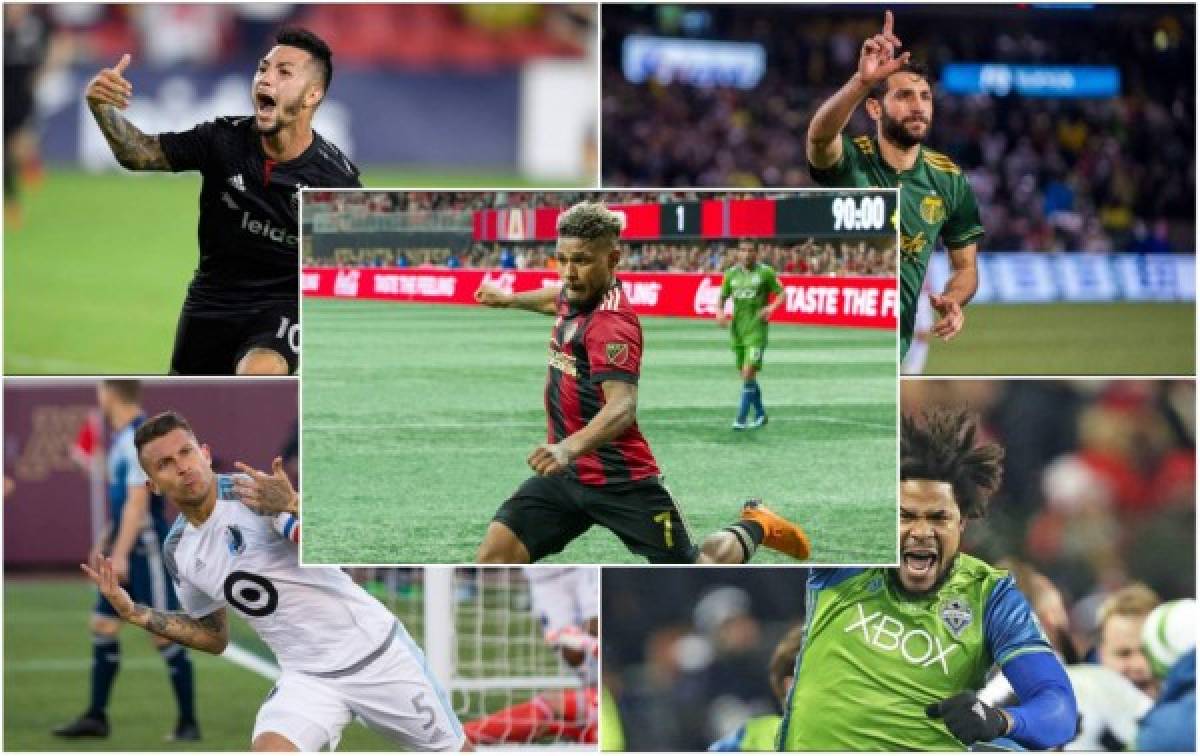 Los mejores latinos de la MLS en la temporada 2018