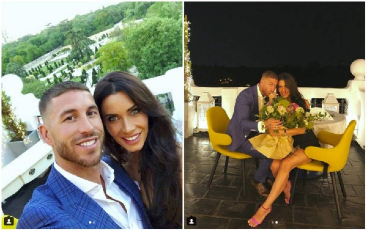 Sergio Ramos le propuso matrimonio a su novia Pilar Rubio