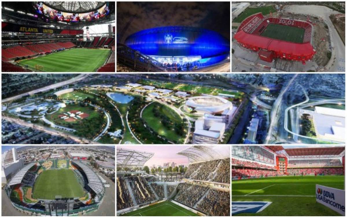 DE LUJO: Los estadios propios de los equipos de la MLS y la Liga MX