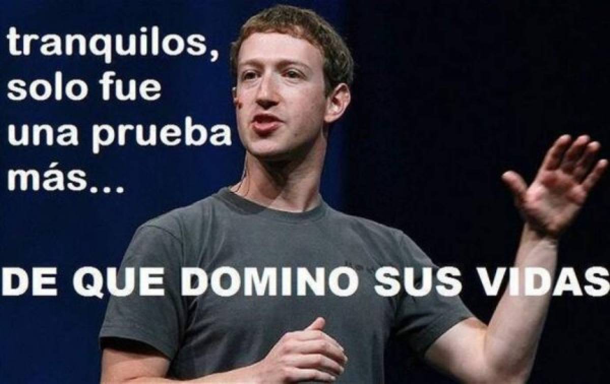 Error y caída de Facebook provoca tremendas burlas con memes