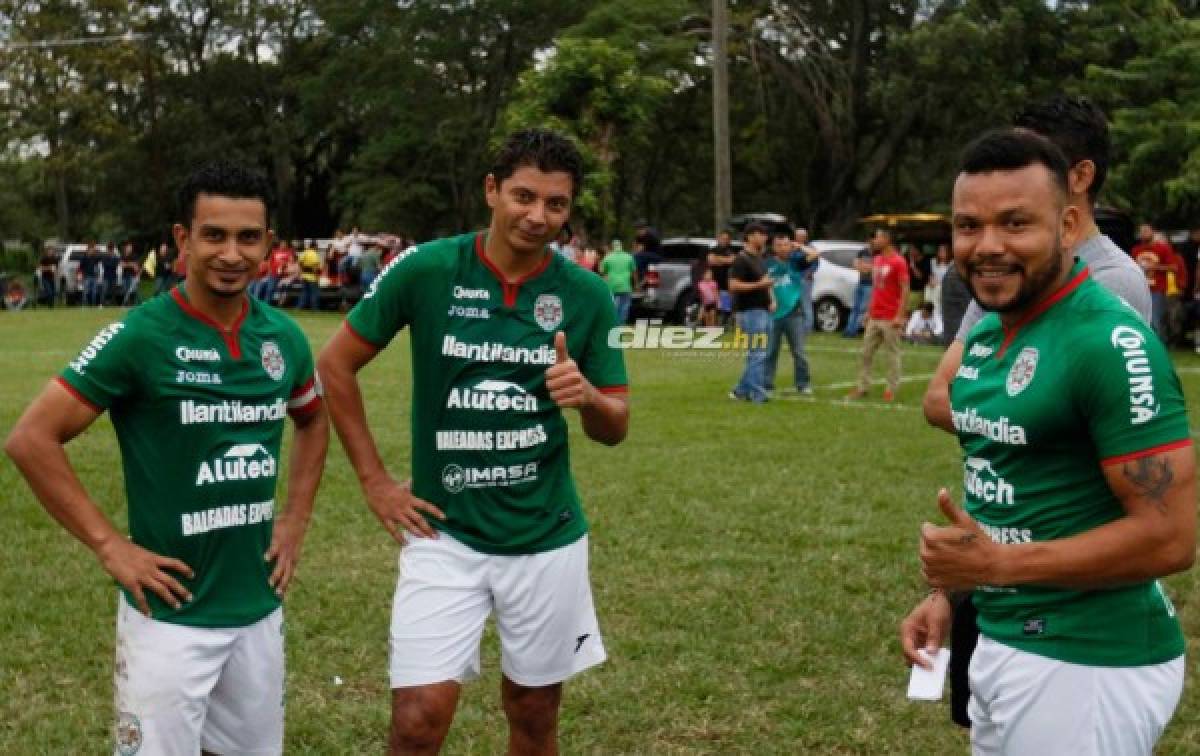 Marathón le hará partido de despedida a Mario Berríos, Emil Martínez y Mauricio Sabillón ante el San Carlos de Costa Rica