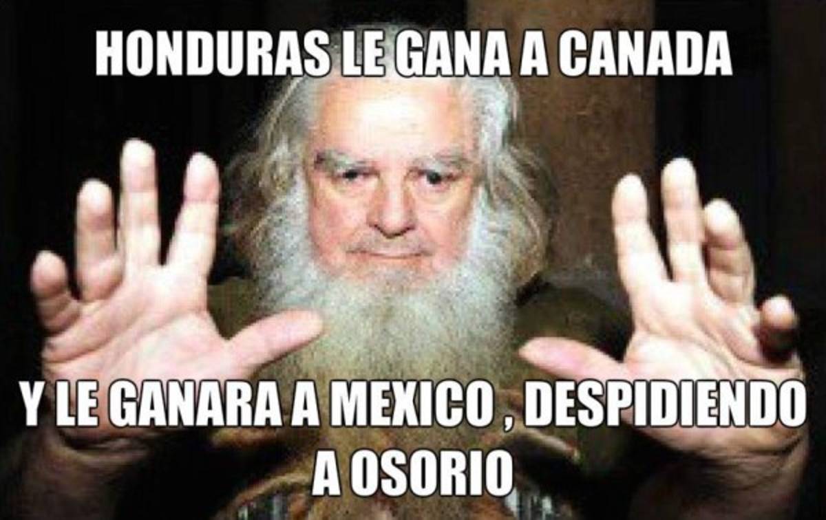 Los memes que dejó el Honduras-Canadá ¡Medford y Elis, los protagonistas!