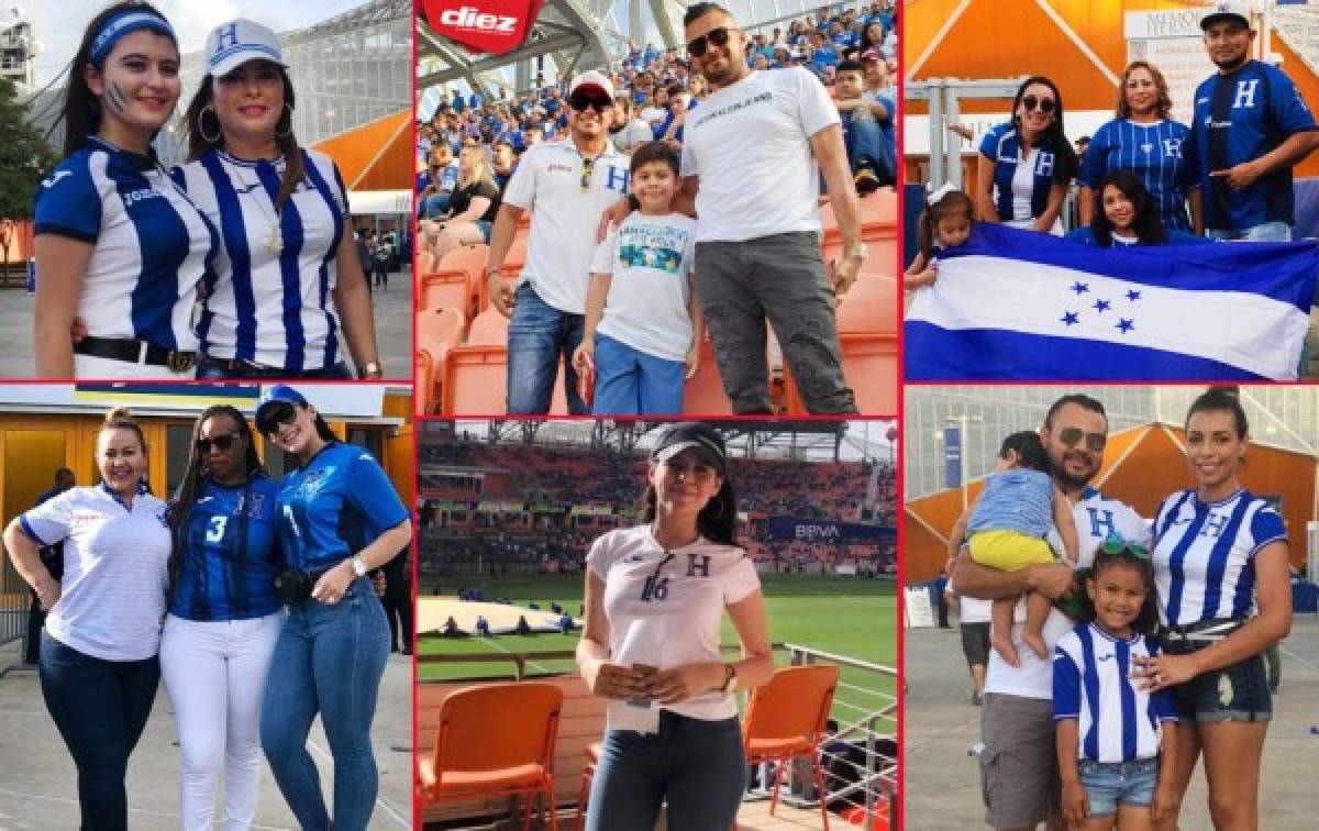 Esposa de Emilio Izaguirre deslumbra en juego de Honduras ante Curazao por la Copa Oro 2019