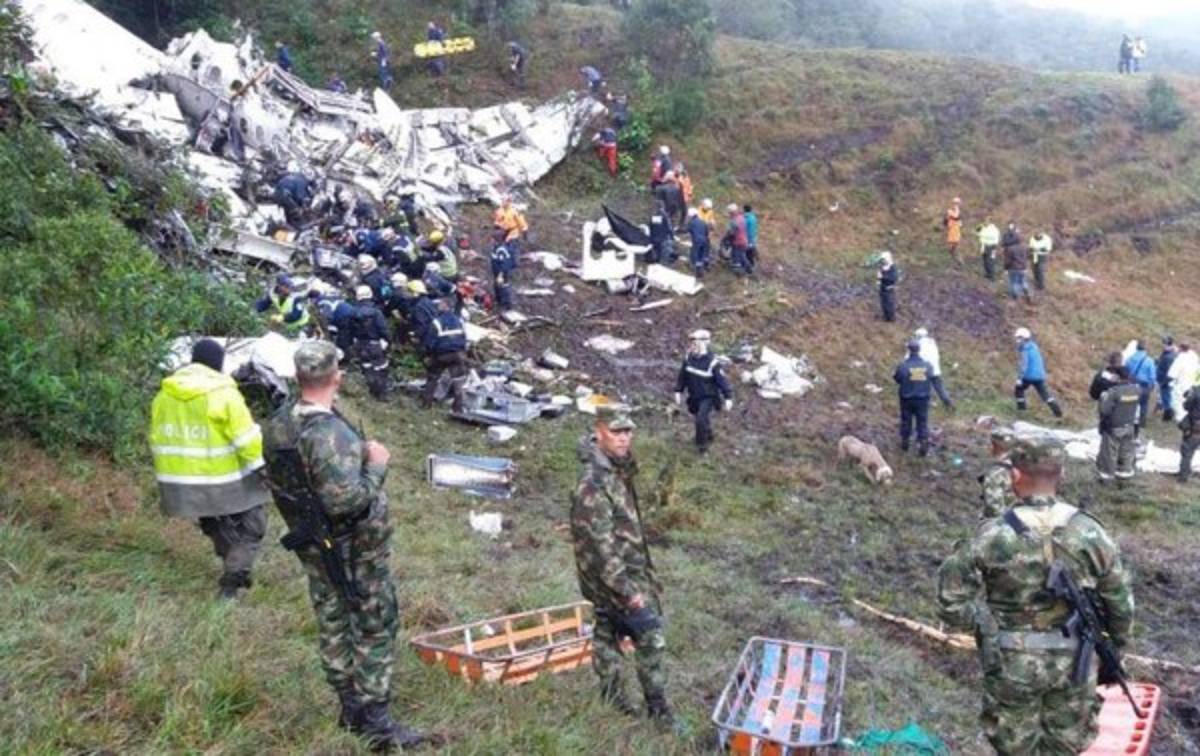 Desabastecimiento de combustible habría causado accidente de avión del Chapecoense