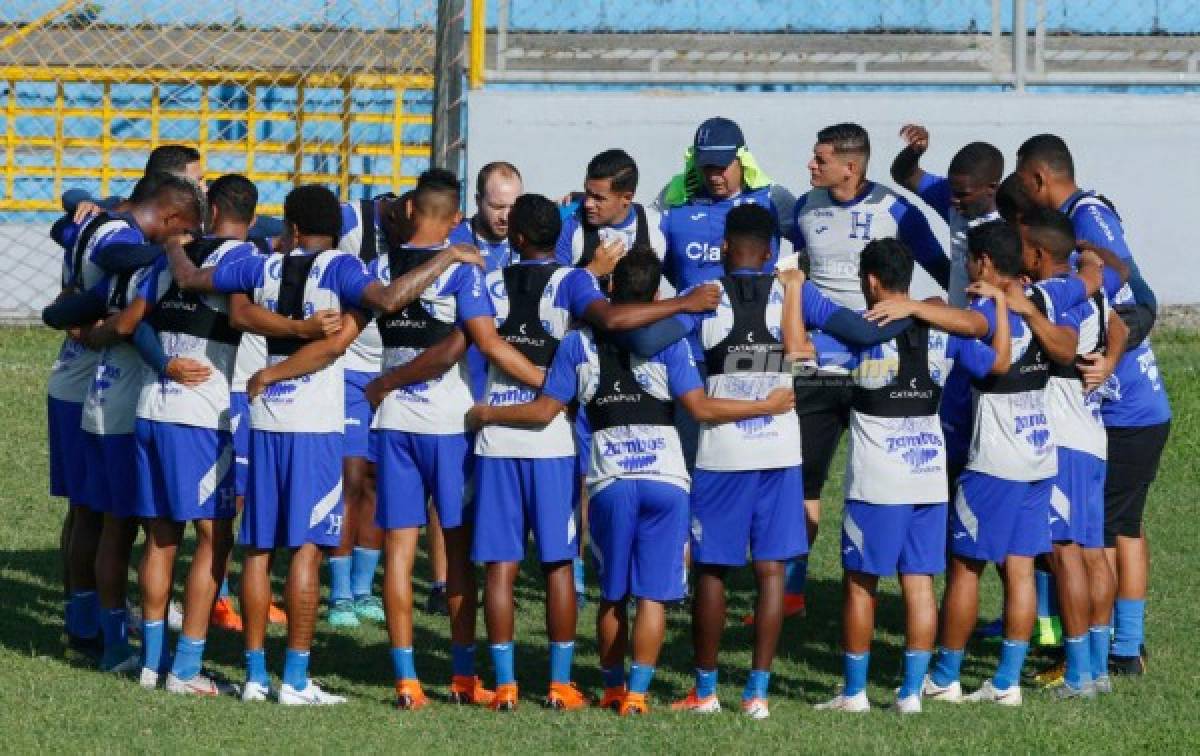 Fabián Coito le da día libre a los jugadores de la Selección de Honduras