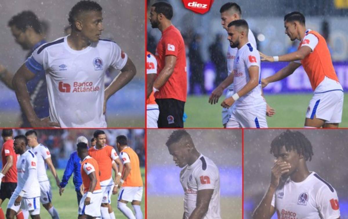 La tristeza de los jugadores del Olimpia tras perder la final ante Motagua