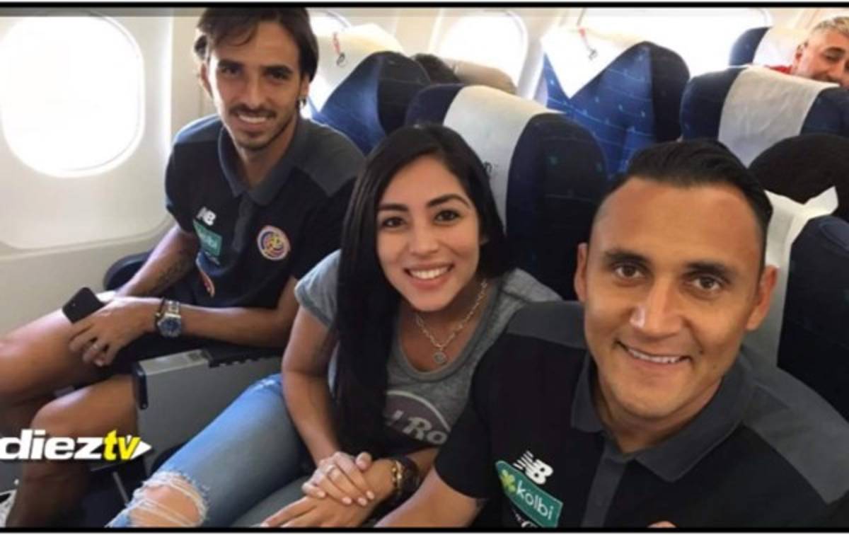 Hondureña viajó con Keylor Navas y la Selección de Costa Rica a Trinidad y Tobago