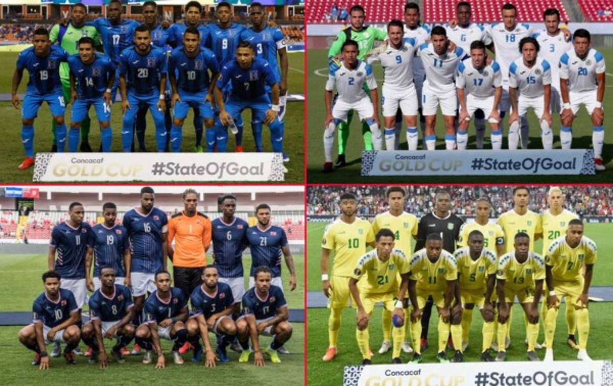 Las Selecciones que ya fueron eliminadas de la Copa Oro 2019