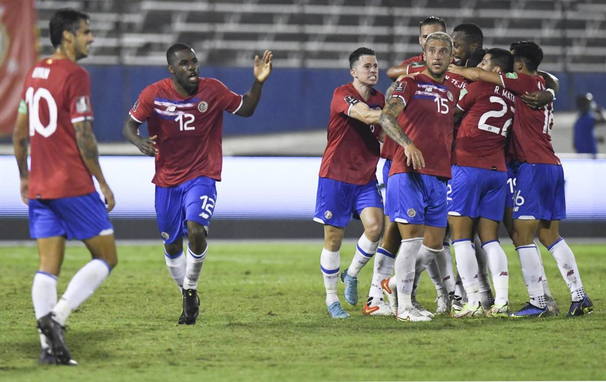 Costa Rica vence a Jamaica y se mete de lleno en la pelea por un boleto al Mundial de Qatar 2022
