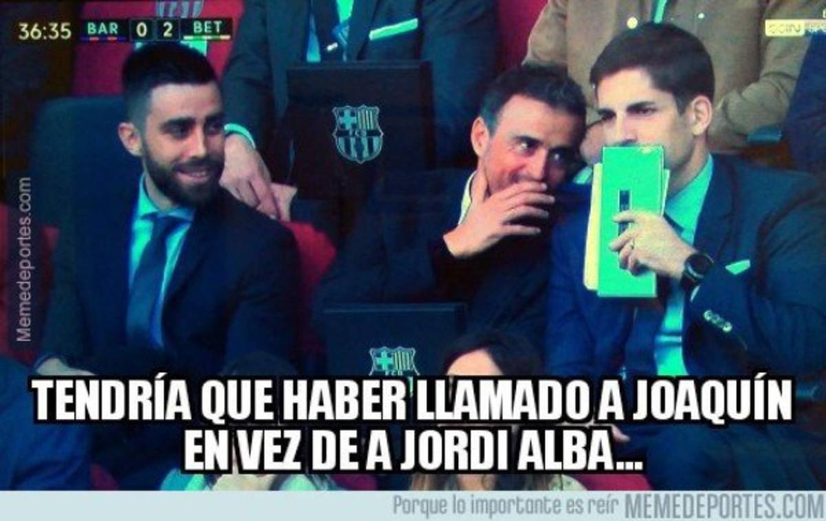 Los memes no perdonan al Barcelona tras perder contra el Betis