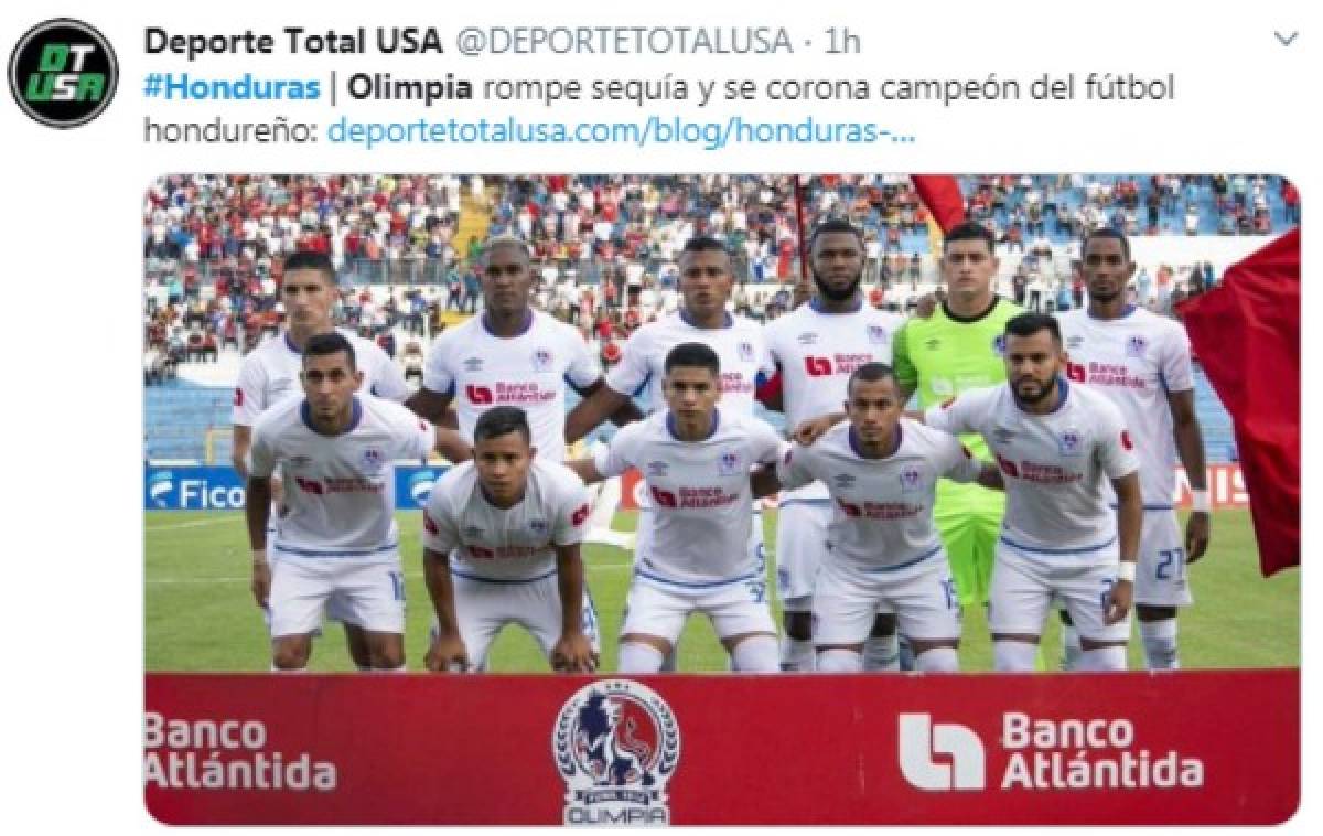 Reconocidos medios internacionales destacan título de Pedro Troglio en Honduras con Olimpia