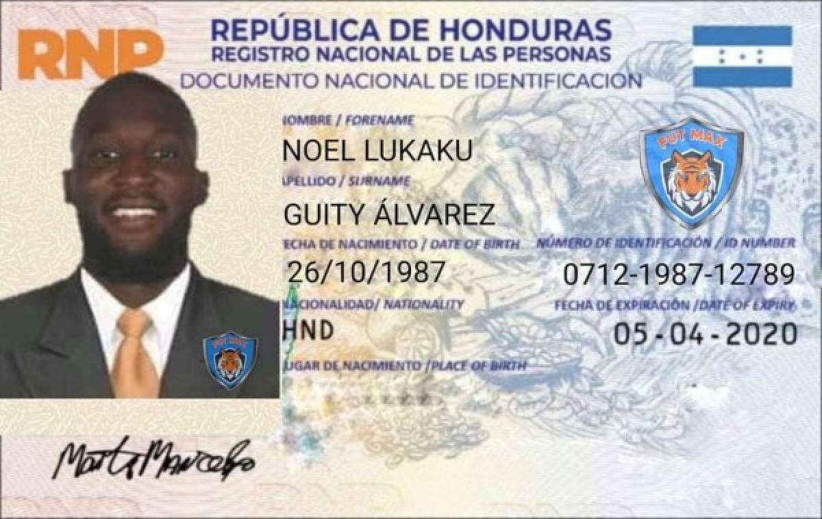 Número de identidad y apellido: Los jocosos nombres que tendrían los futbolistas europeos en el nuevo DNI de Honduras   