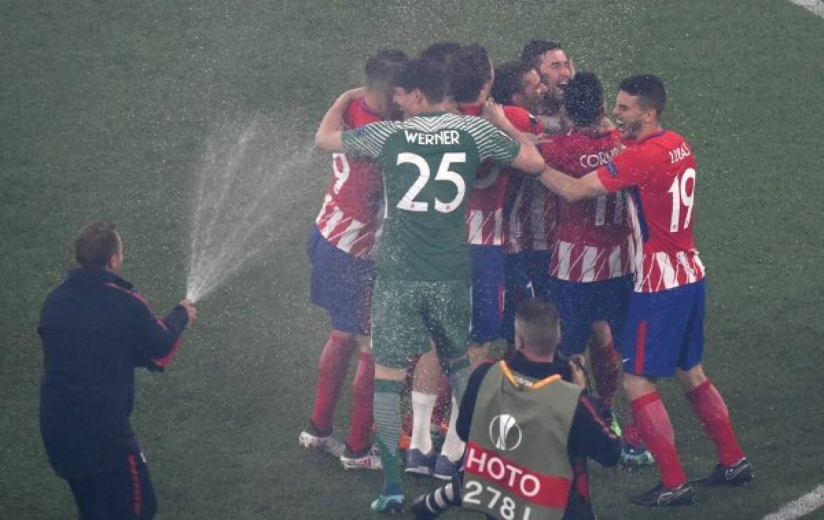 NO SE VIO: El llanto de Payet, los relajos y todo lo que provocó el título del Atlético en la Europa League