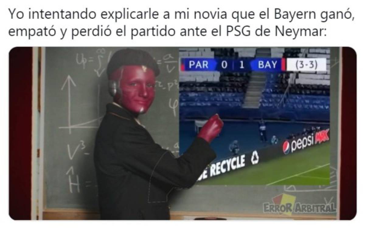 PSG eliminó al Bayern Múnich: los memes vuelan las redes tras la brutal eliminatoria en Champions