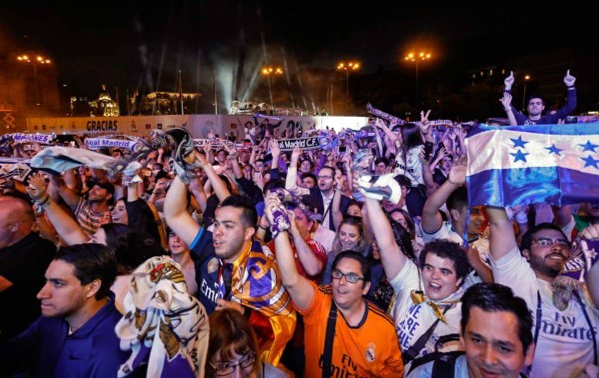 Real Madrid celebra su Copa 33 en Cibeles al ritmo de Despacito