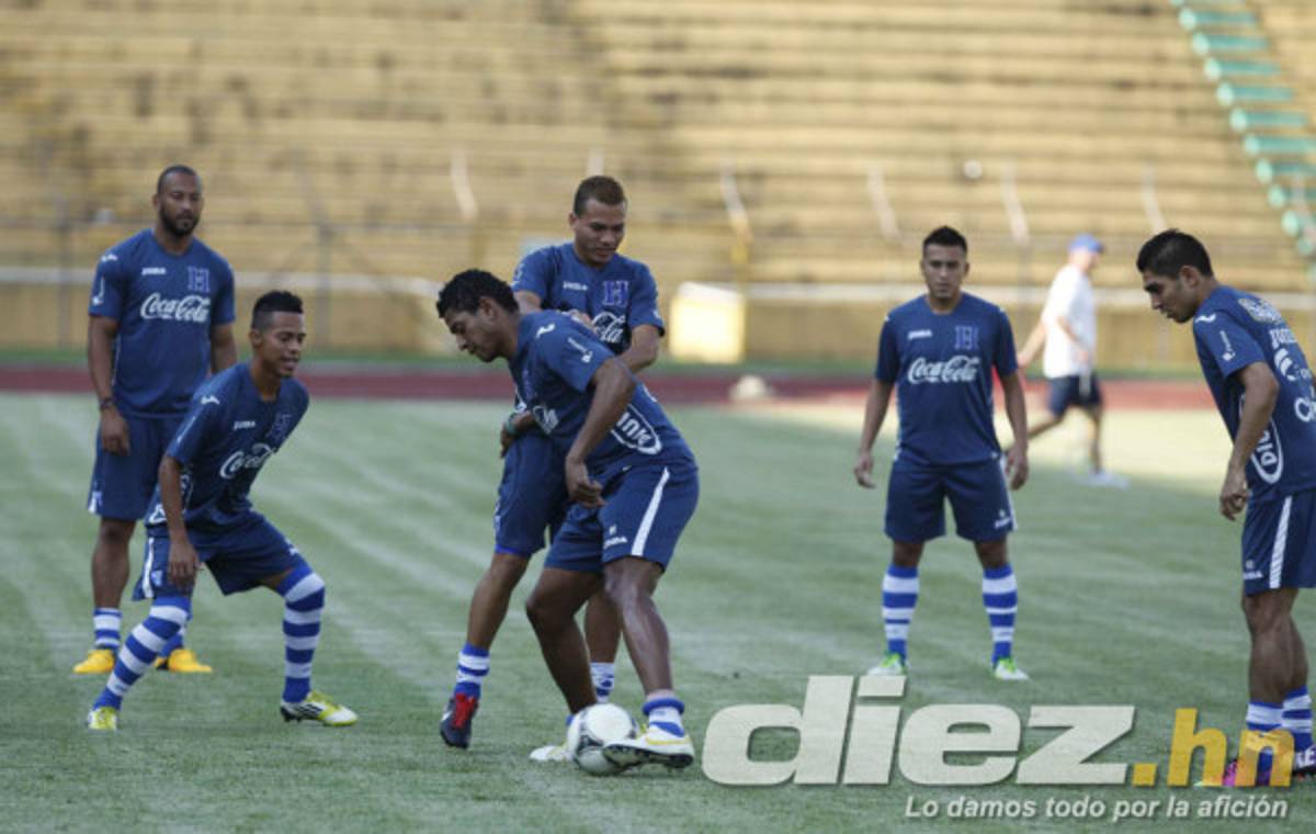Honduras entrenó con casi toda su artillería